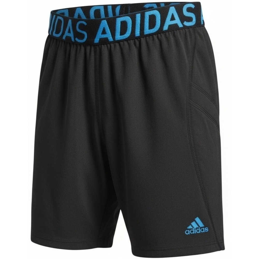 NWT Girls Adidas Black Destiny Solid Slider Shorts Size XS Extra Small